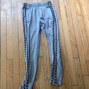 PINK gray sweatpants